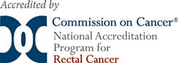 Commission on Cancer National Accreditation Program for Rectal Cancer logo