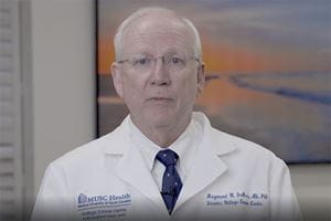 video screenshot of Dr. Raymond DuBois