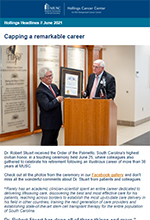 screenshot of hollings headlines newsletter june 2021