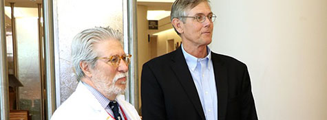 Dr. Robert Stuart and Ben Hagood