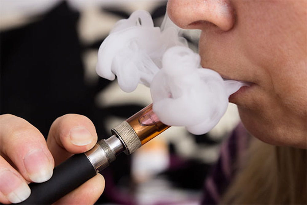 E-cigarette stock image