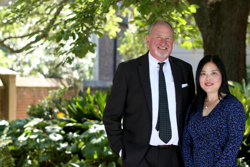 Dr. Leslie Lenert and Dr. Vivienne Zhu